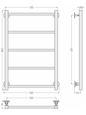 ПС "ВПС-50" 800х500 (5) ПК 20х20
