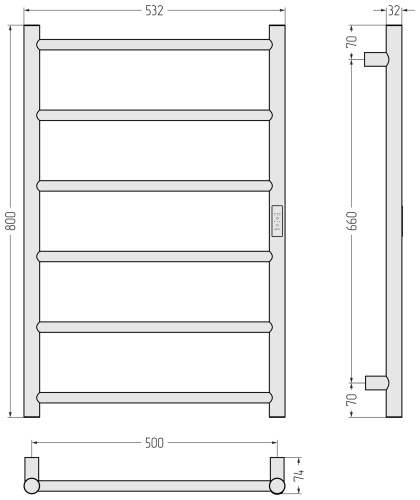 ЭПС СТИЛЬЕ Формат 28 БЛОК правый 800х500