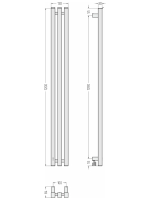ЭПС "ВЕРДИКТ 4.0" 1200х100 левый