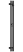 ДР ТЕРЦИЯ PRO 1500х100 (Матовый чёрный)
