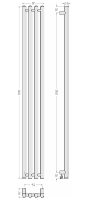 ЭПС "КАНТАТА 4.0" 1500х159 левый