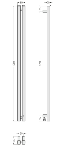 ЭПС "ФЬОРД 4.0" 1200х50 правый