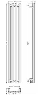 ЭПС "КАНТАТА 4.0" 1200х159 левый