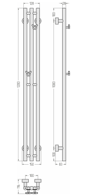 ДР ТЕРЦИЯ PRO 1200х100