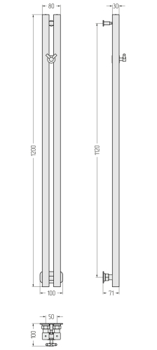 ДР ФЬОРД PRO 1200х50