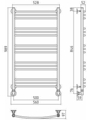 ПС "ВПС-45" 1000х500 (3+3+3+3+3) Г 16