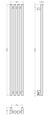 ЭПС "САТЕРЛЕНД 4.0" 1200х150 правый
