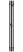 ДР ТЕРЦИЯ PRO 1500х100 (Матовый чёрный)