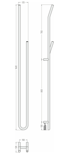 ЭПС "ЛОКОН" 1600х125 правый ЭПС "ЛОКОН" 1600х125 правый