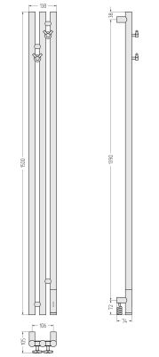 РЭБ ТЕРЦИЯ 3.1 1500х106 правый