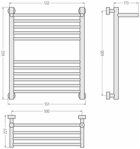 ДР Богема 1П PRO 600х500