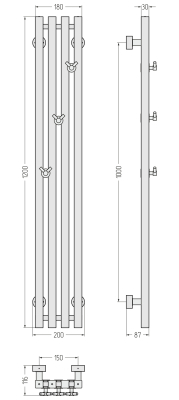 ДР САТЕРЛЕНД PRO 1200х150