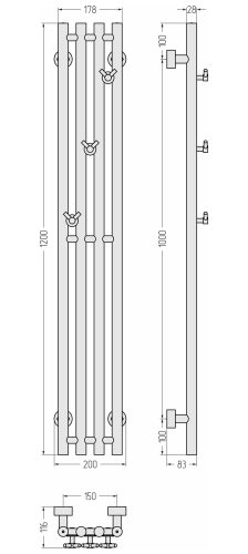 ДР КАНТАТА PRO 1200х150