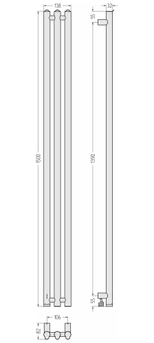 ЭПС "ТЕРЦИЯ 4.0" 1500х106 левый
