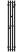 ДР КАНТАТА PRO 1200х150 (Матовый чёрный)
